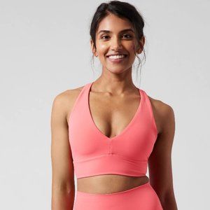 Athleta Sports Bra, XS, Coral BRAND NEW